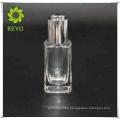 15ML white matte glass dropper bottle silver white rubber dropper bottle screen printing for cosmetic essential oil